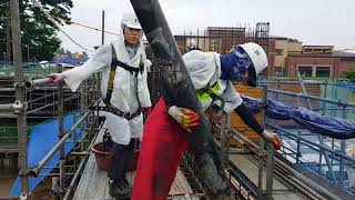 Gas store - pouring concrete 20230718-2