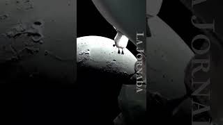 La Misión #ArtemisII de la #NASA pasando bastante cerca de la #Luna