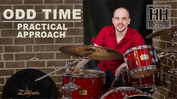 Drum Lesson # 41 - Odd Time - Practical Approach - Better Drums - Drum Instruction