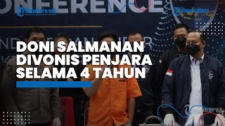 Doni Salmanan Divonis 4 Tahun Penjara, Terbukti Bersalah Sebarkan Berita Bohong Soal Investasi