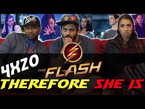 The Flash - 4x20 Therefore She Is - Group Reaction