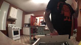 Figure and Shane Klos try The Toe Of Satan 9 Million Scoville Units