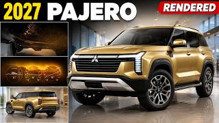 2027 Mitsubishi Pajero Gets Rugged Triton Platform
