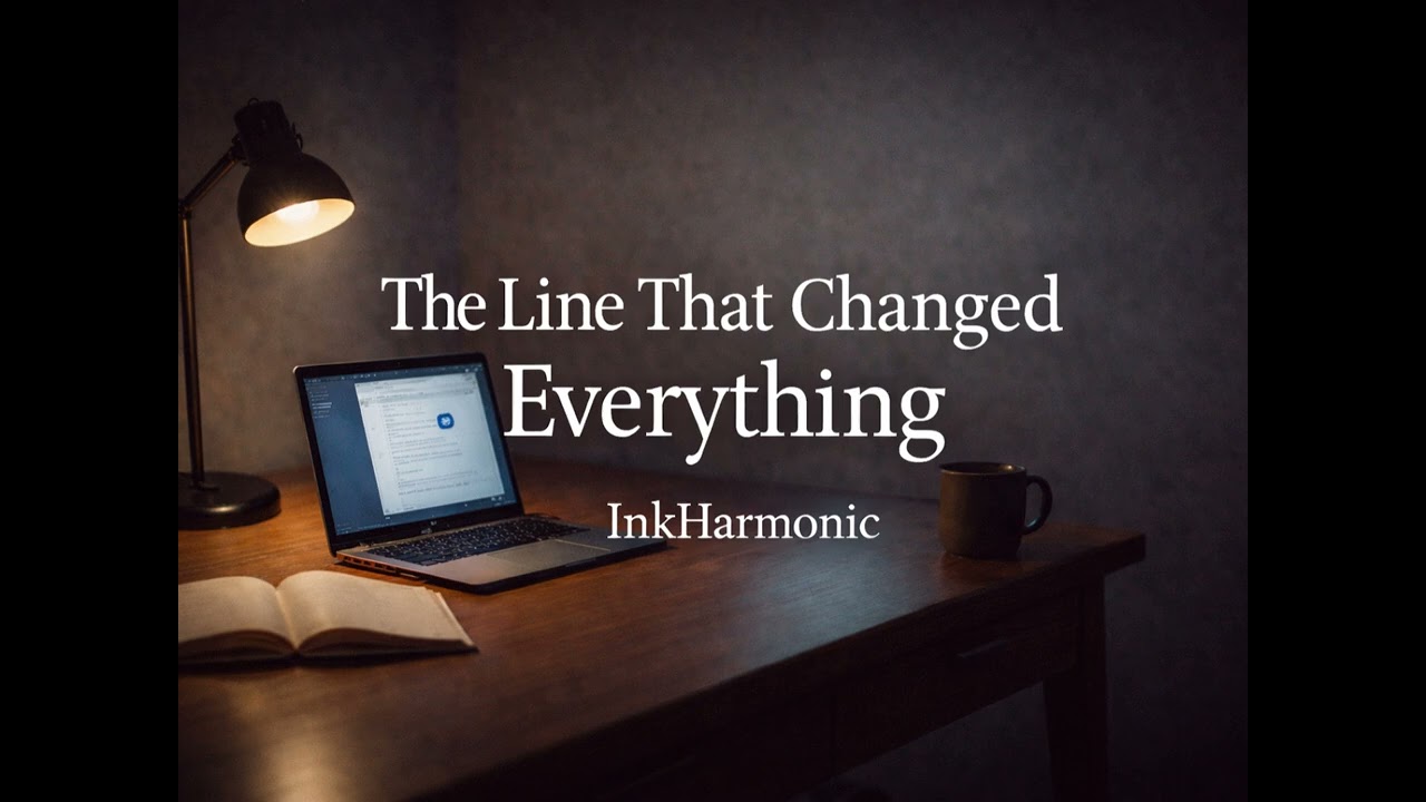 The Line That Changed Everything | InkHarmonic