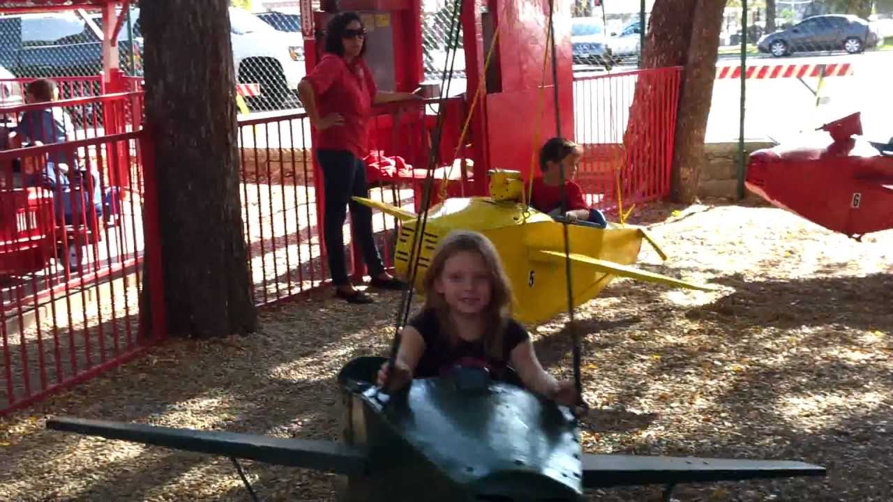 Kiddie Park Airplane Ride YouTube