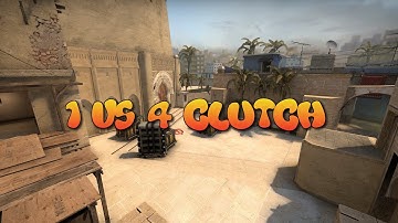 CS:GO - Smiley 1v4 Clutch Edit!