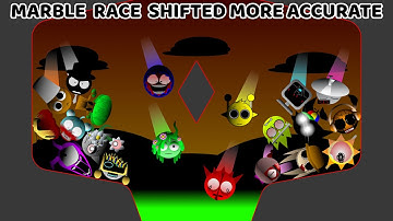 Incredibox Sprunki Marble Race In Algodoo — Who Will Win? Shifted More Accurate
