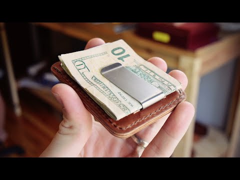 Making A Money Clip Wallet - ASMR