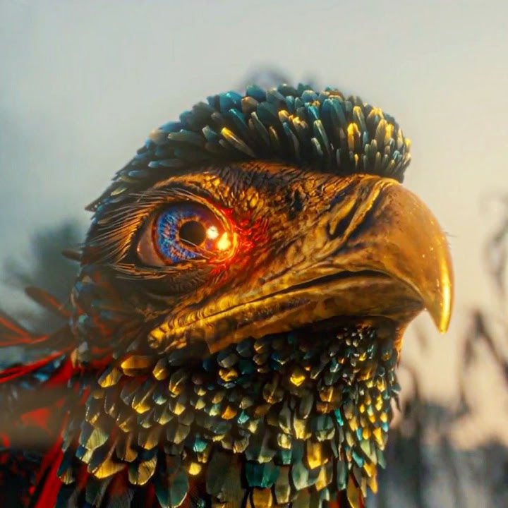 Upon The Magic Roads (2021) | Burning feathers. 🪽🔥#shorts  #movie