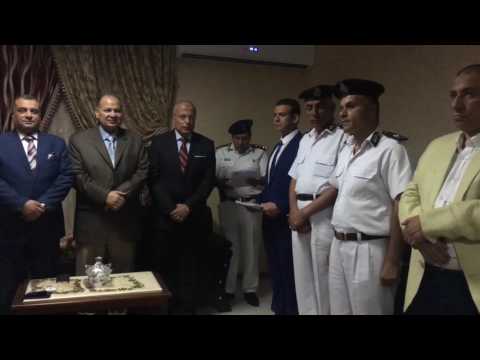 مساعد وزير الداخلية للقناه وسيناء ومدير أمن الإسماعيلية يكرمان المقدم احمد الصغير