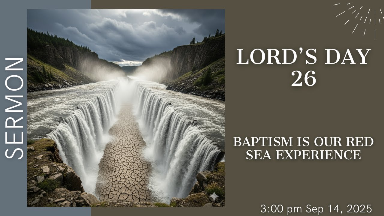 Baptism is our Red Sea experience