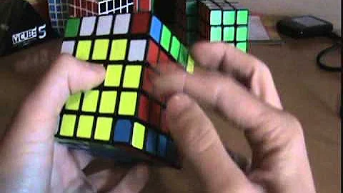 How to solve last 4 edges on a 5x5