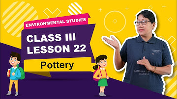 Class III EVS Lesson 22:  Pottery