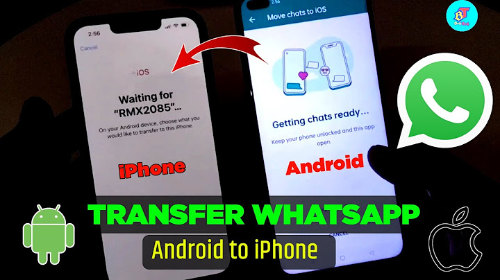 How to retrieve whatsapp messages from android to iphone