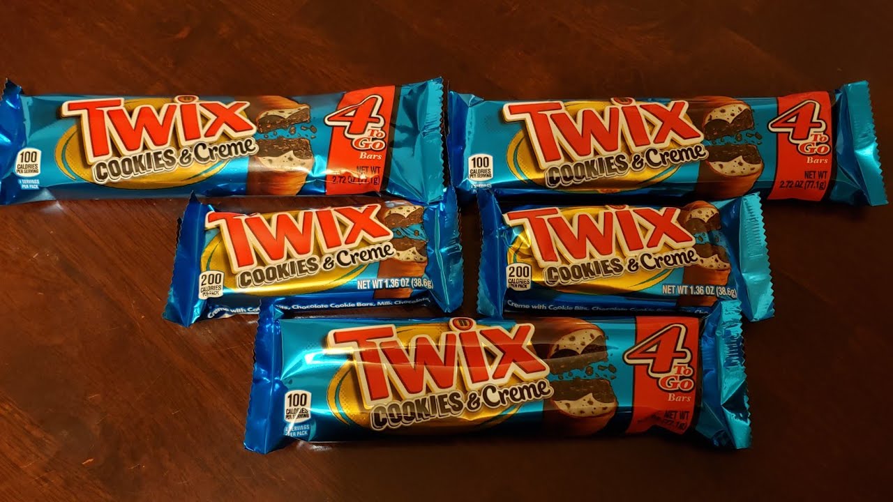 Twix Cookies and Creme review YouTube