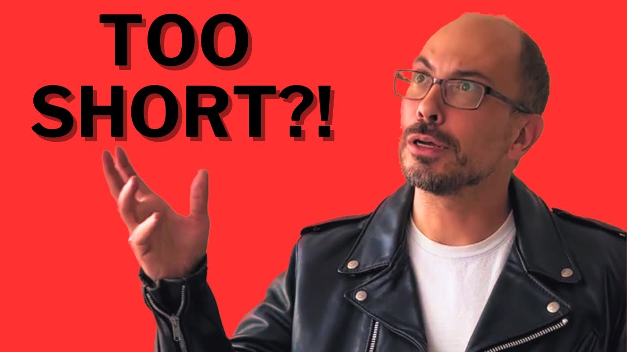 Is The Schott Perfecto Too Short?!