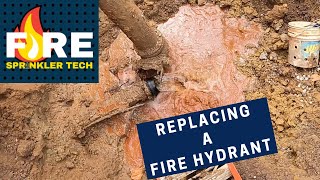 Replacing a Fire Hydrant