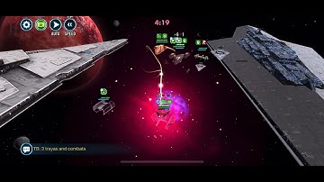 SWGOH - Chimera Tie Defender vs Executor Triple Attacker