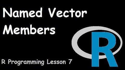 R Program Named Vector Members