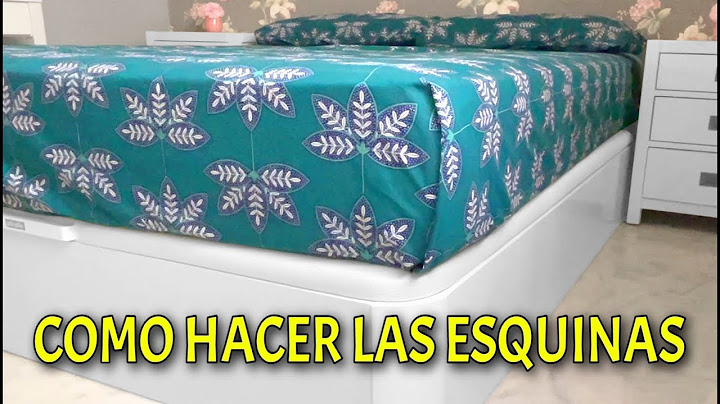 How to make the CORNERS of the BED