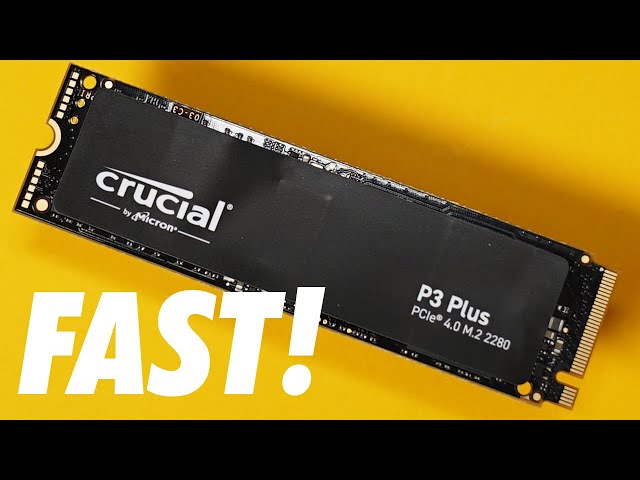 😮 💨 Crucial P3 Plus 500GB NVMe SSD Review 