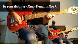 Bryan Adams- Kids Wanna Rock | guitar cover 2022 by Krzysiek Klimek