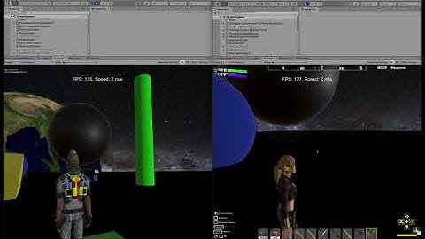 Dynamic Resolution Spaces: large-scale networked multiplayer with real Floating Origin