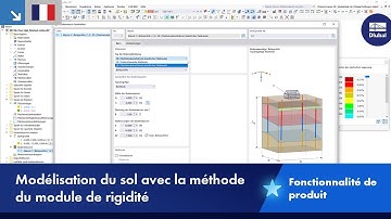 Modélisation du sol avec la méthode du module de rigidité