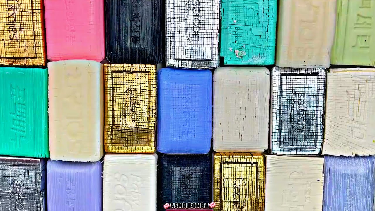 🎲ASMR soap cubes 🎲