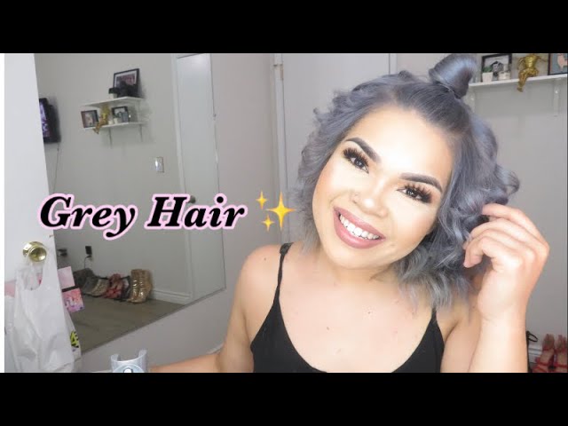 How I Get My Dark Grey Hair | Ziri Ziri 💋 - Youtube