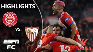 FAIRYTALE CONTINUES 😱 Girona vs. Sevilla | LALIGA Highlights | ESPN FC