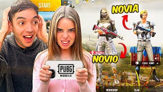 MI NOVIA JUEGA PUBG MOBILE por PRIMERA VEZ