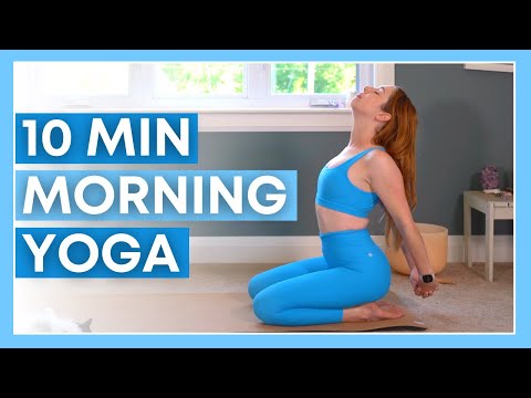 10 min THROAT CHAKRA Morning Yoga - Yoga NECK STRETCHES