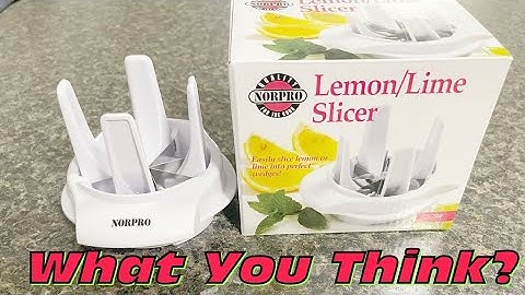 Norpro Lemon/Lime Slicer Review