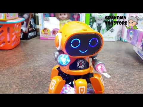 unboxing-toys-review/demos---fun-orange-octopus-robot-dancing