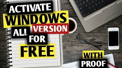 Activate Windows 7/8/8.1/10 In Just 1 Click