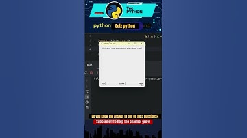 quiz python  🐢 #python #pythonshorts #coding #viralshorts  #viralshortsvideos