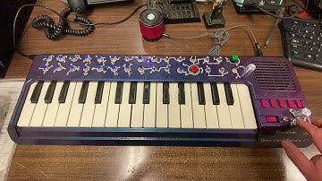 Circuit Bent Fisher Price 3810 Keyboard (Space Signal Disruptor Part 2)