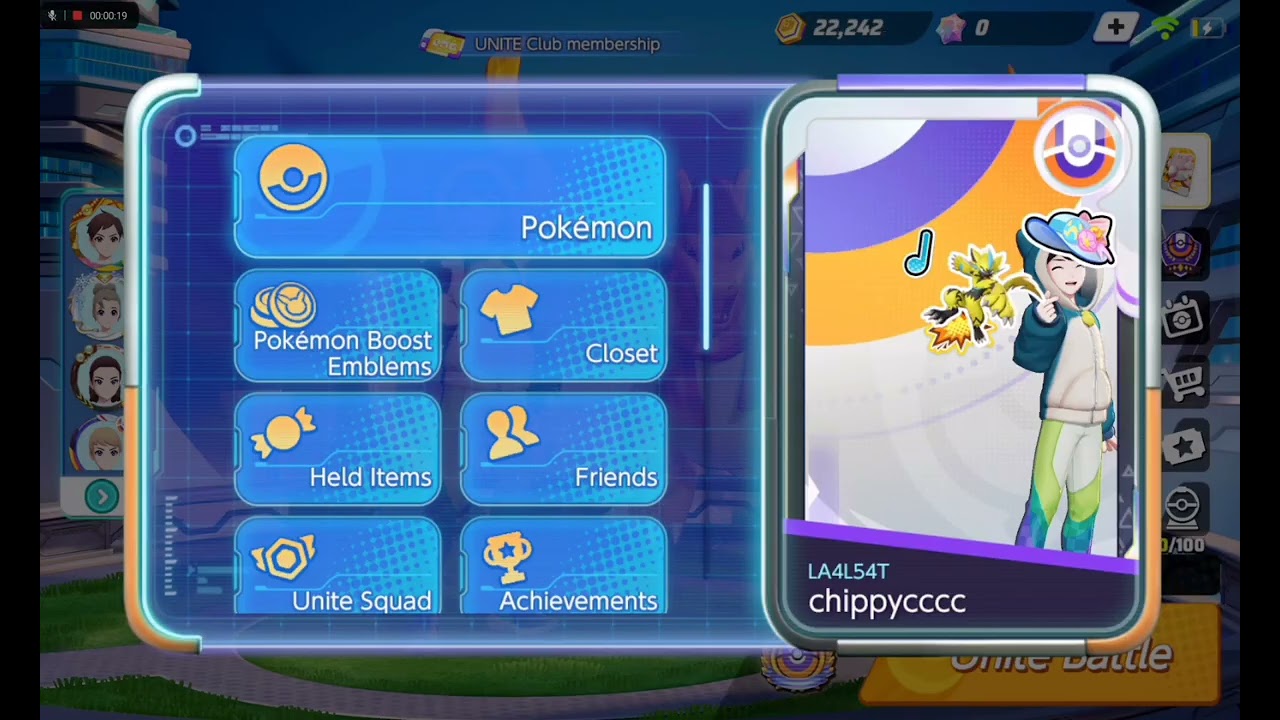 Pokemon unite Charizard build+emblems