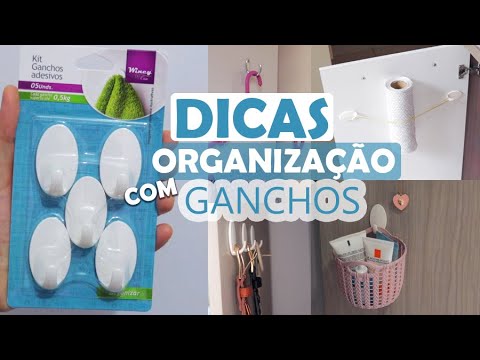 Vídeo: Os ganchos de comando são adesivos?