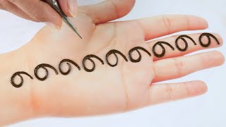 Unique Stylish Mehndi Design For Hands Simple Mehendi Design Front Hand Just Mehndi