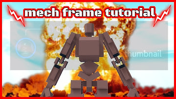 Mech frame tutorial | build a boat for treasure | tutorial
