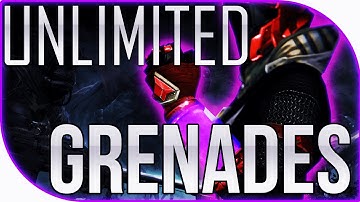 Destiny Warlock UNLIMITED GRENADES BUILD Embrace the Void