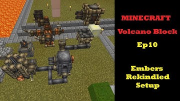 Minecraft Volcano Block EP10 | Archaic Bricks, Calculator, Power Cube | Minecraft Hindi