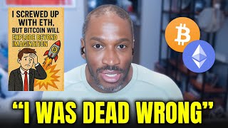 Arthur Hayes: "I Screwed up with ETH, But Bitcoin Will Explode Beyond Imagination"