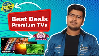 Best deals on Premium Smart TVs ️️| Samsung , Sony , LG | Flipkart Amazon Festive Sale 2021 