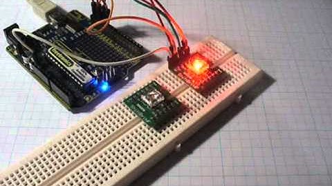 Shiftbrite RGB demonstration