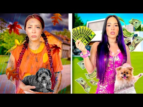 HERMANA POBRE VS HERMANA RICA😔💔 | Karla Bustillos