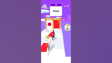 Can you answer all questions? 🤔👩‍🎓 Collect flags #shorts #mobilegame #gameplay