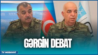 Təci̇li̇ Ordumuz 4 Kəndə Gi̇rəcək? General Yaşar Aydəmirovla Polkovnik Üzeyir Cəfərovun Canli Debati